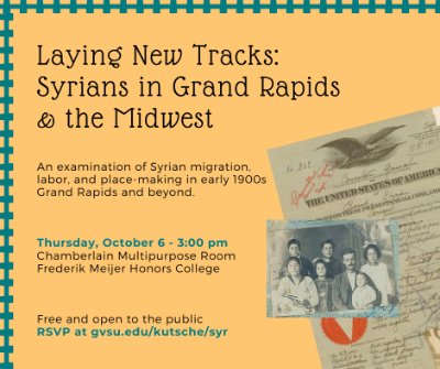 Images from the 1923 passport of Syrian migrants Niemi and Mary Ghareeb, who helped found St. George's Antiochian Church in Grand Rapids. Courtesy of Grand Rapids Public Museum & the Ghareeb family.